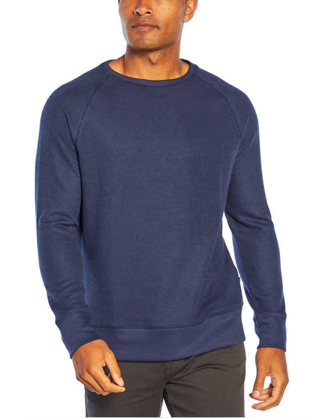 Banana Republic Men’s Waffle Crewneck Sweatshirt - Men’s Large